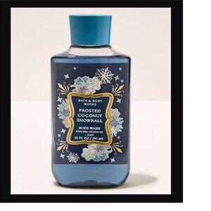 NEW BATH & BODY WORKS - Frosted Coconut Snowball Body Wash 10oz w/ Vit B & Aloe